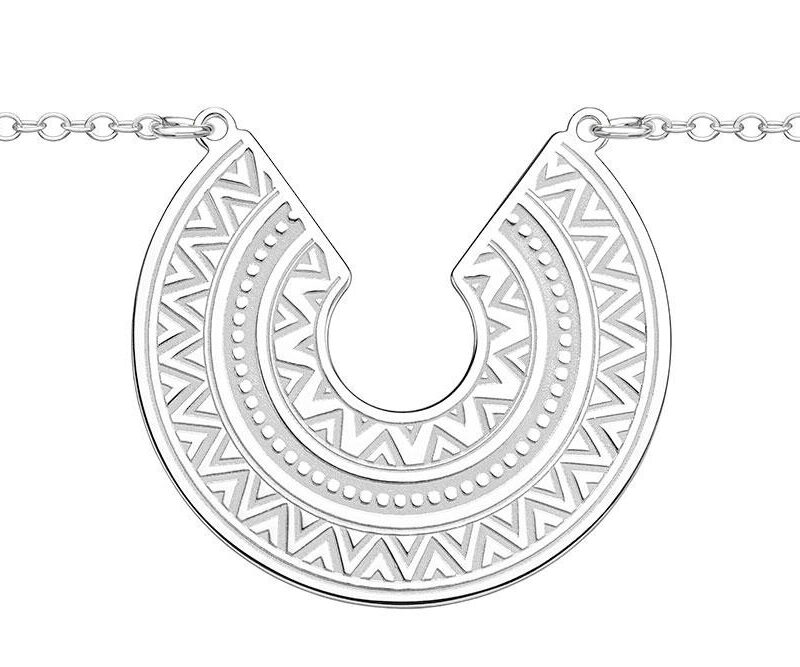 Collar Azteca Plata