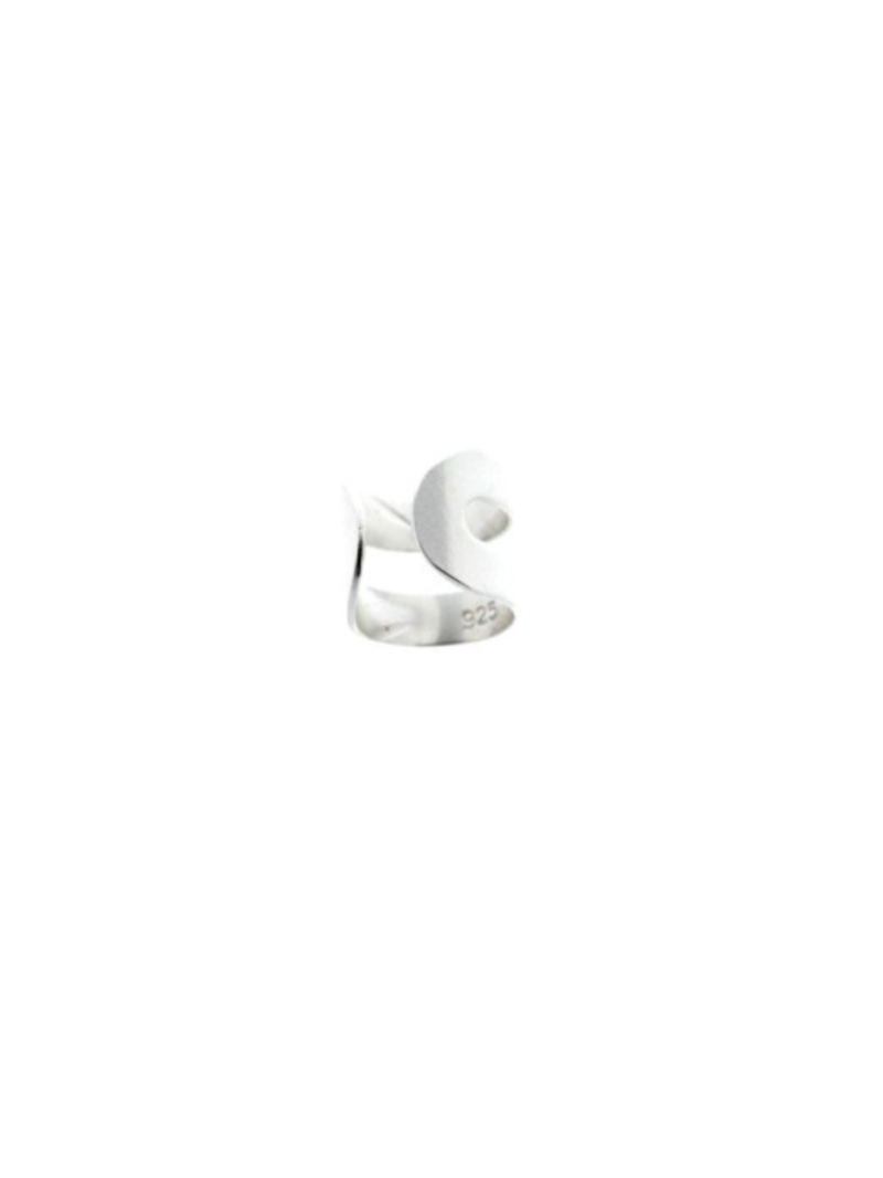 ear cuff plata