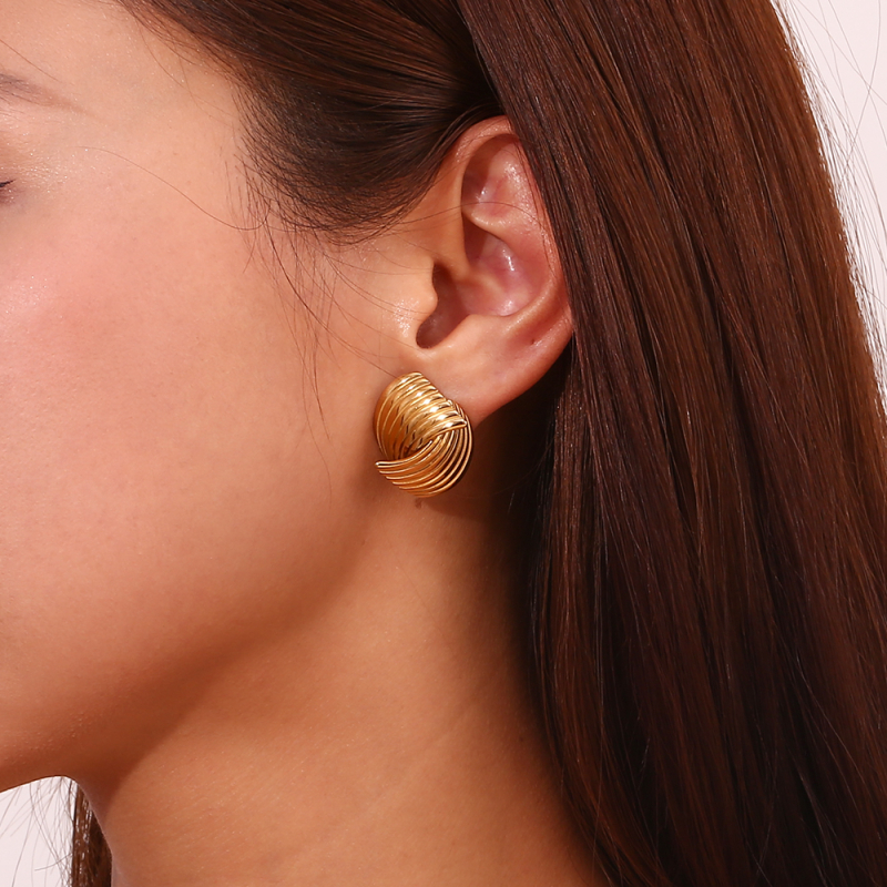 Pendientes Dalia Dorados