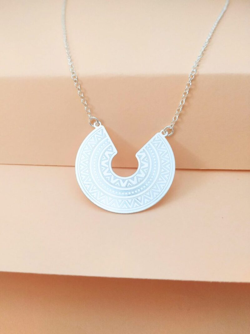 Collar Azteca Plata