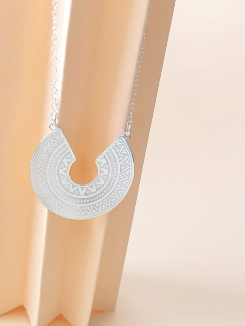 Collar Azteca Plata