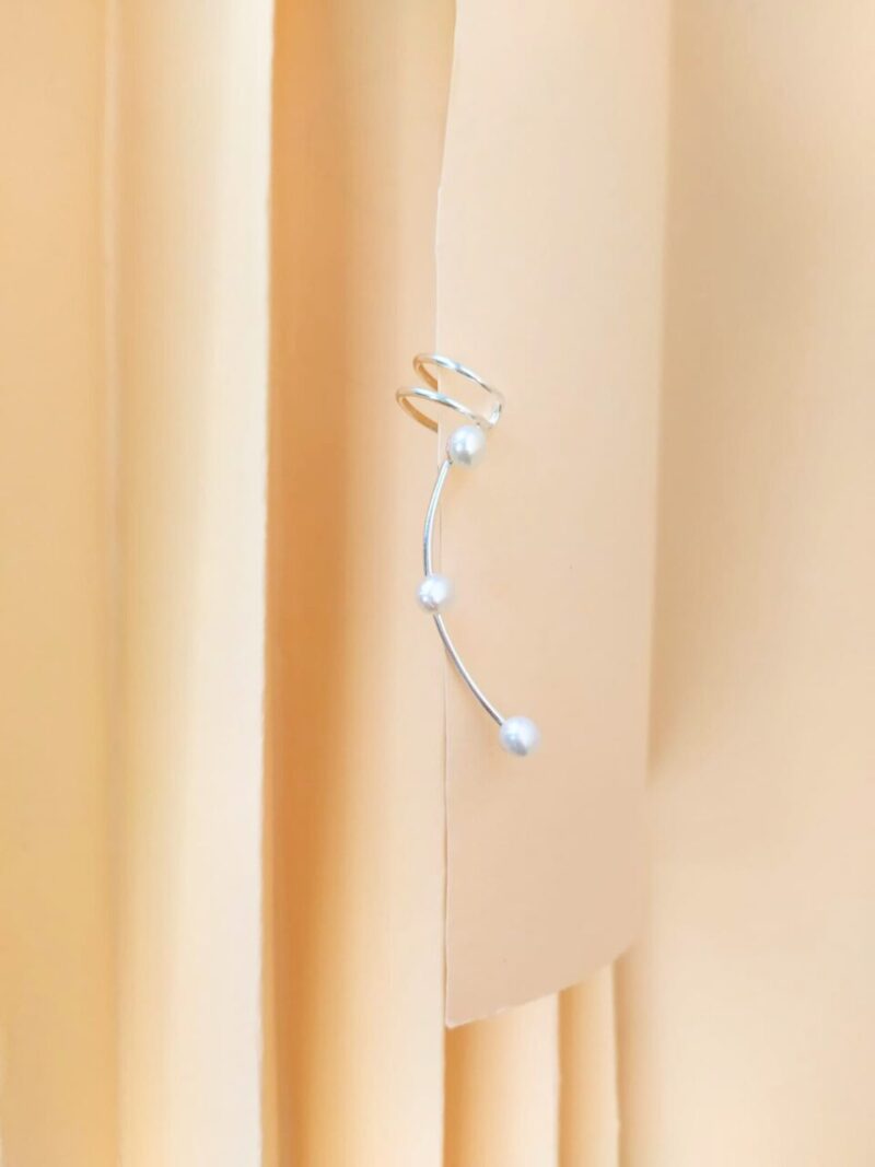 Ear Cuff Perlas.