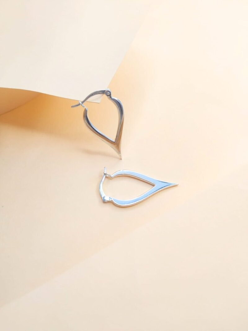 Pendientes Aro Pico Plata