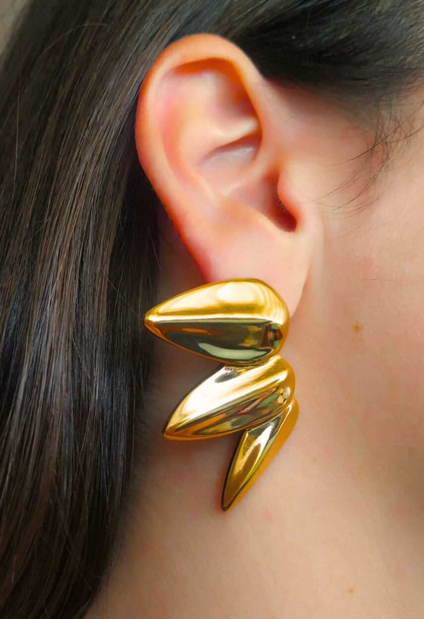 Pendientes Elissa Dorados-