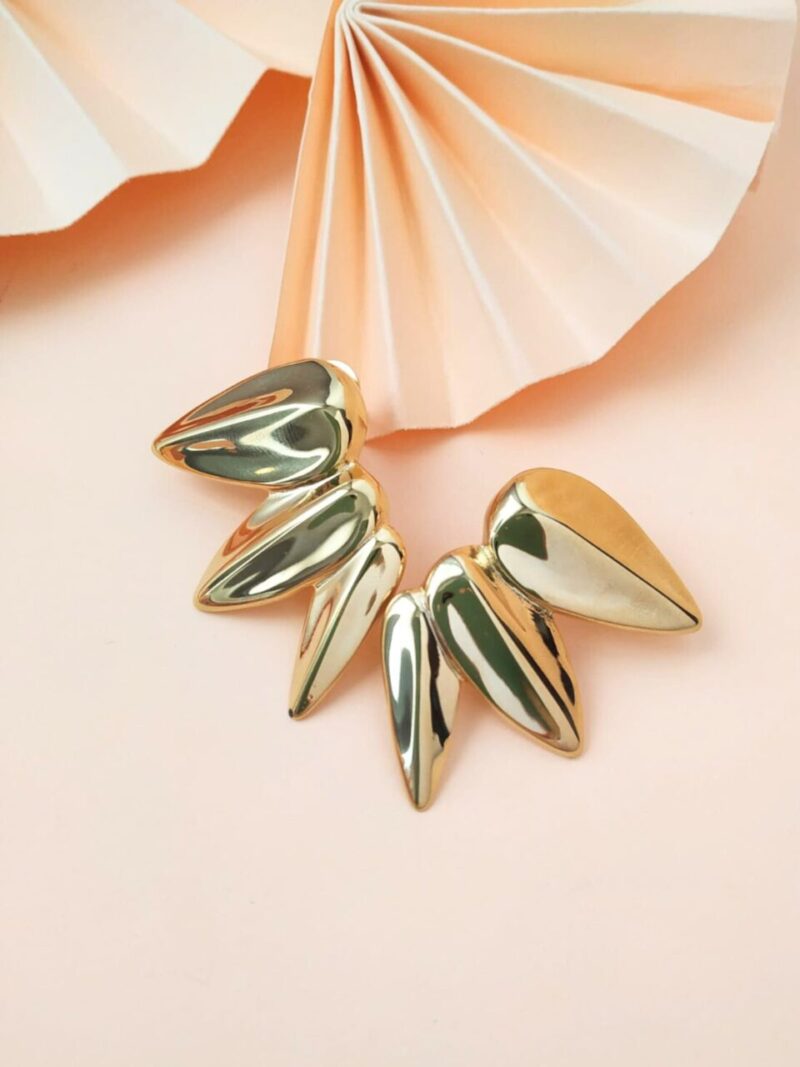 Pendientes Elissa Dorados.