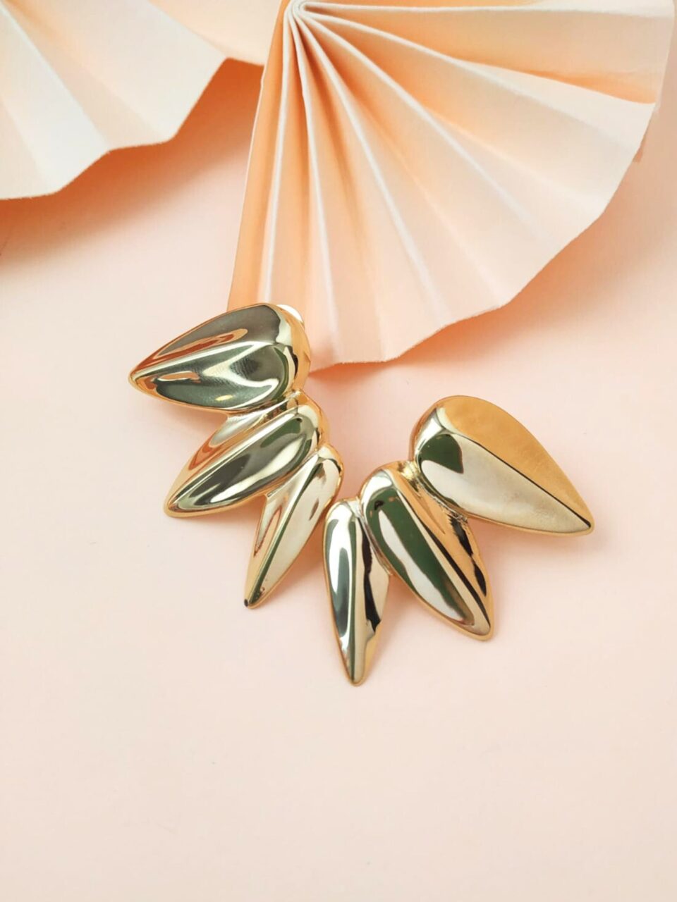 Pendientes Elissa Dorados.