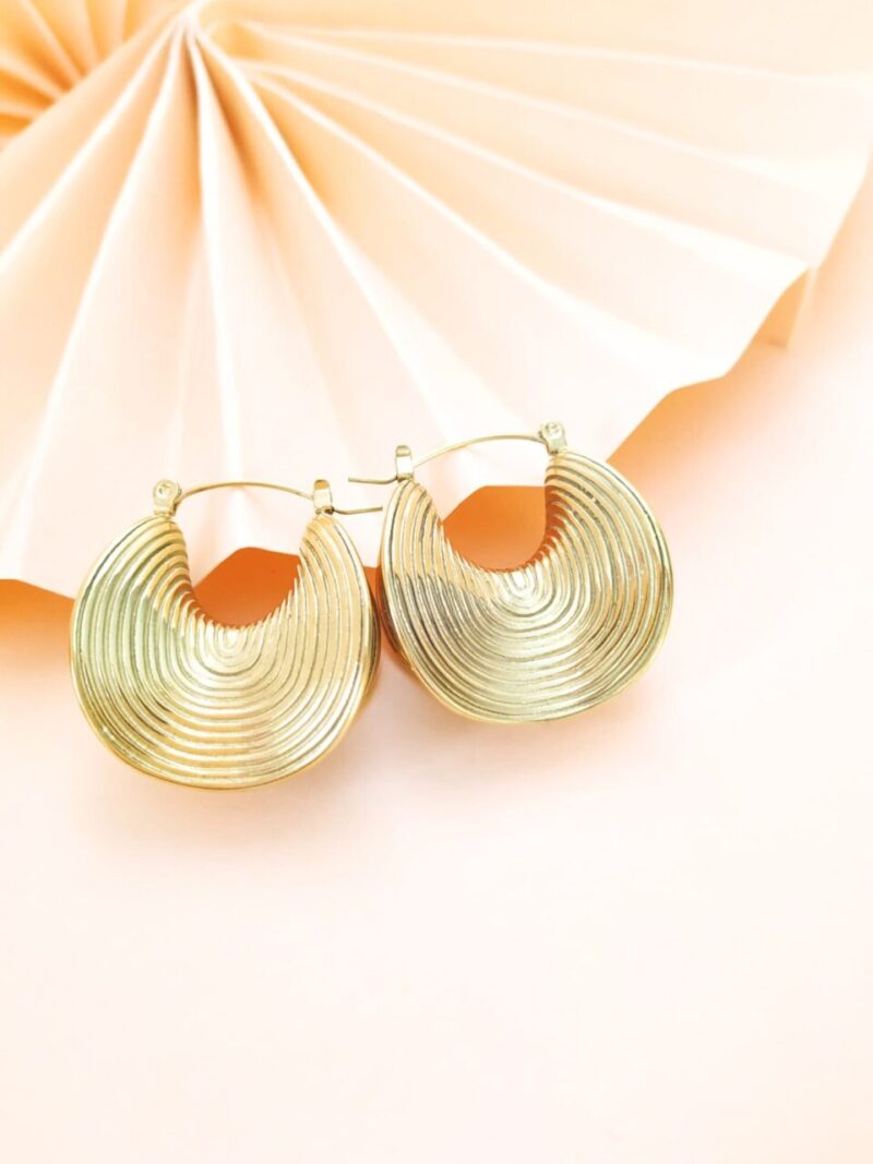 Pendientes Gardenia Dorados