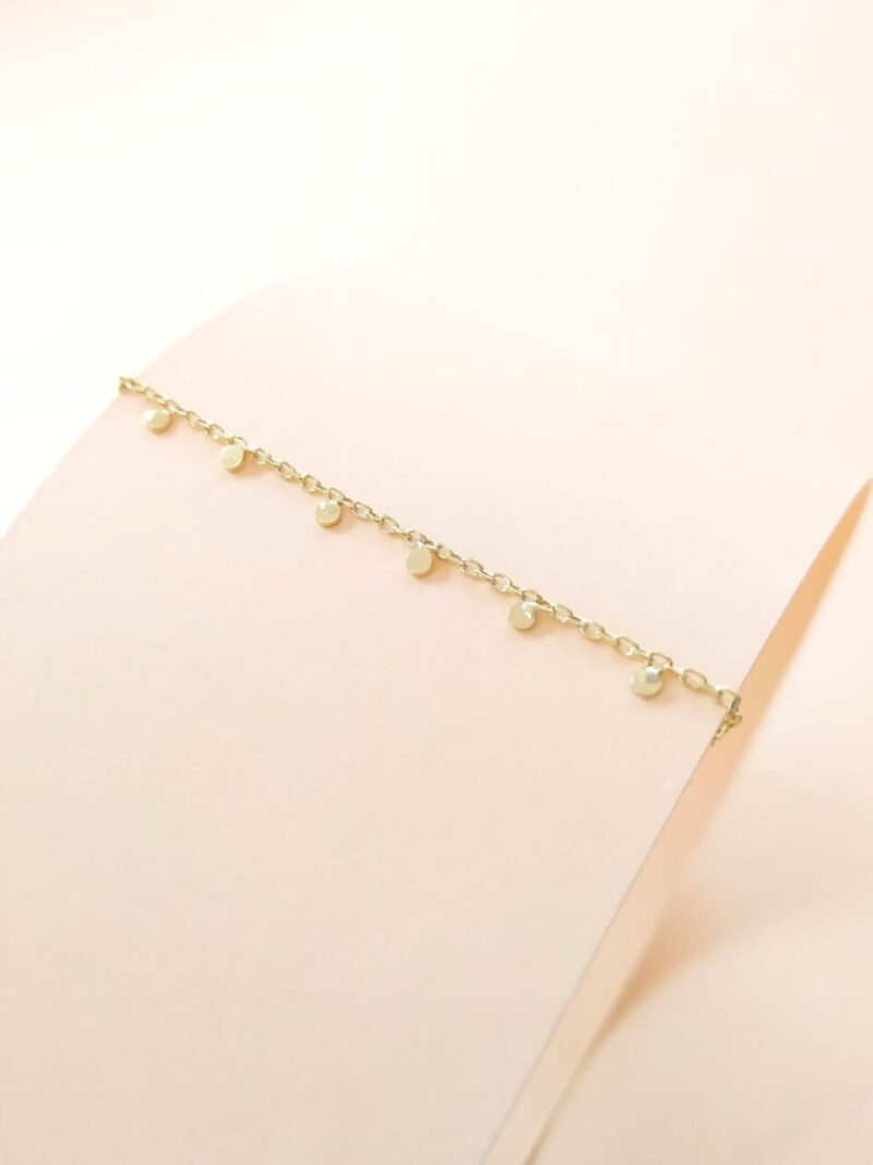 Pulsera Plaquitas Plata