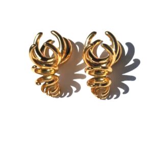 Pendientes Azalea Dorados