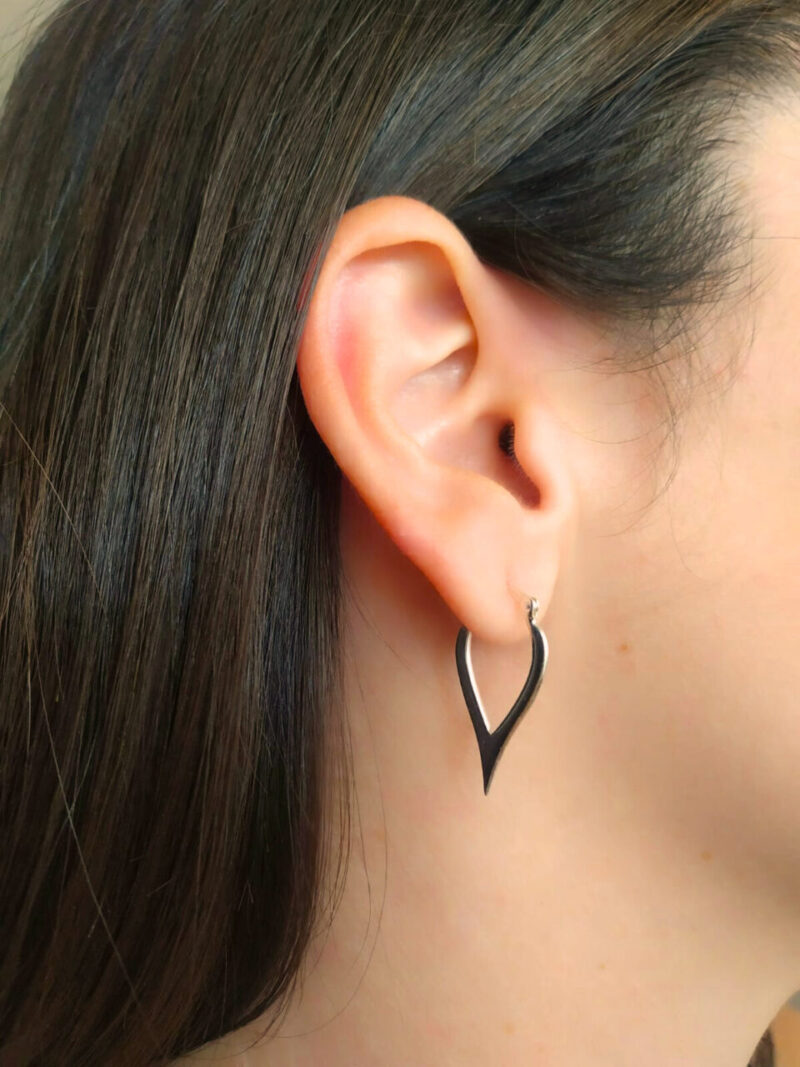 Pendientes Amandina plata