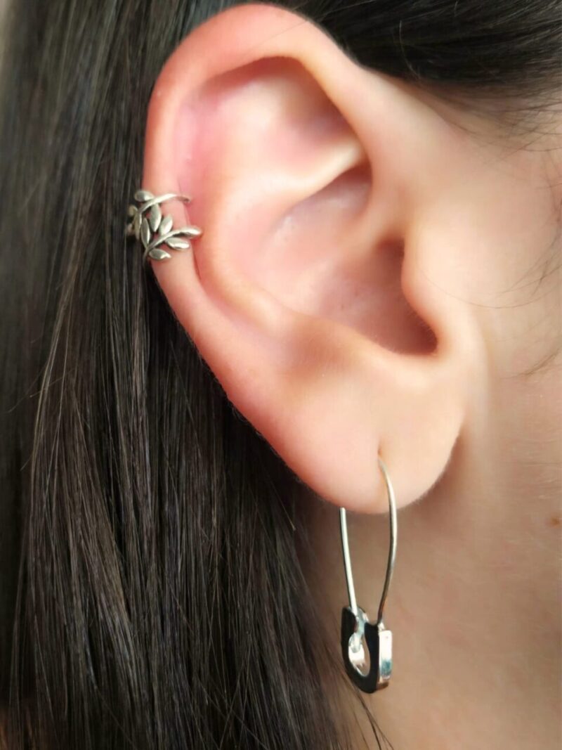 Pendientes Aracne Plata.