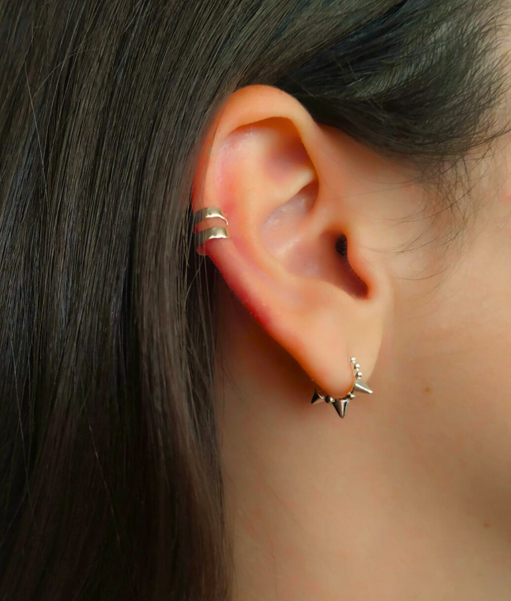 Pendientes-Aro-Tres-Puntas-Plata