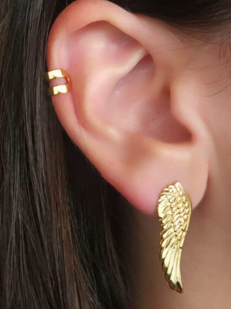 Pendientes Icaro Dorados