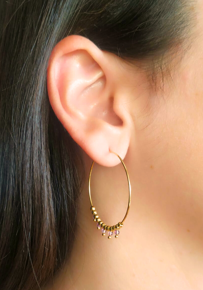 Pendientes Lolita Amatista..
