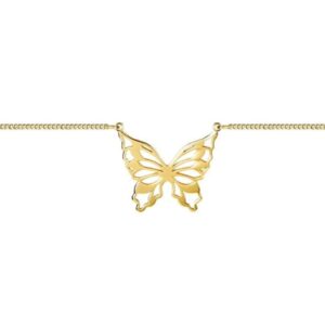 Collar Mariposa Dorado