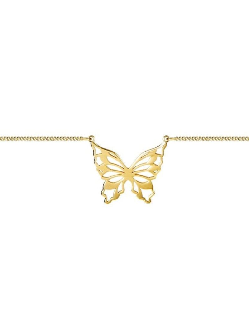 Collar Mariposa Dorado