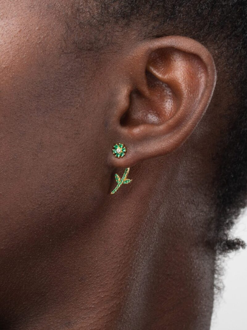 Pendientes Ear Jacket Daisy