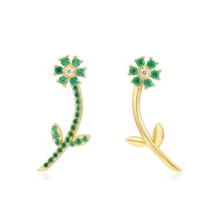 Pendientes Ear Jacket Daisy