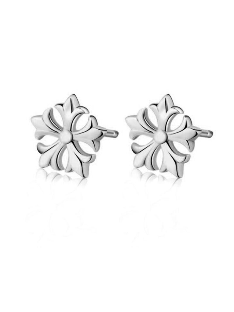 Pendientes-Flor-de-Liss-Plata.