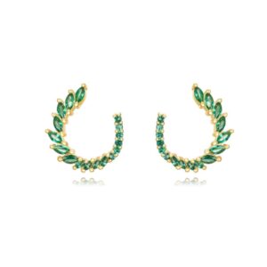 Pendientes Victoria Verde