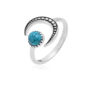 Anillo Luna Turquesa