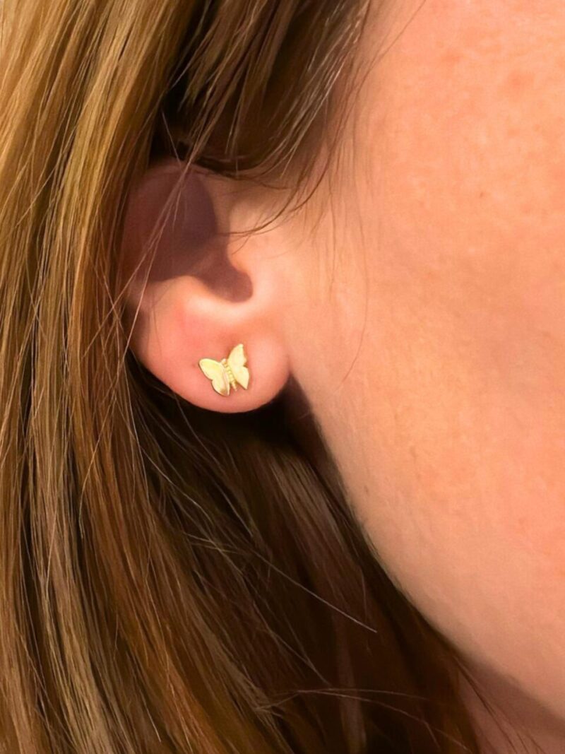 pendientes mariposa