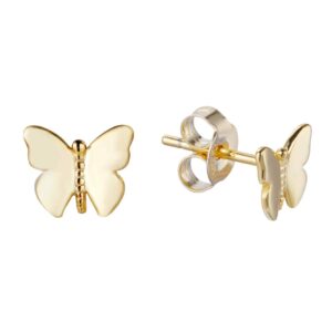 Pendientes Mariposa Dorados