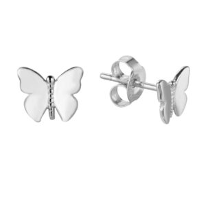 Pendientes Mariposa Plata