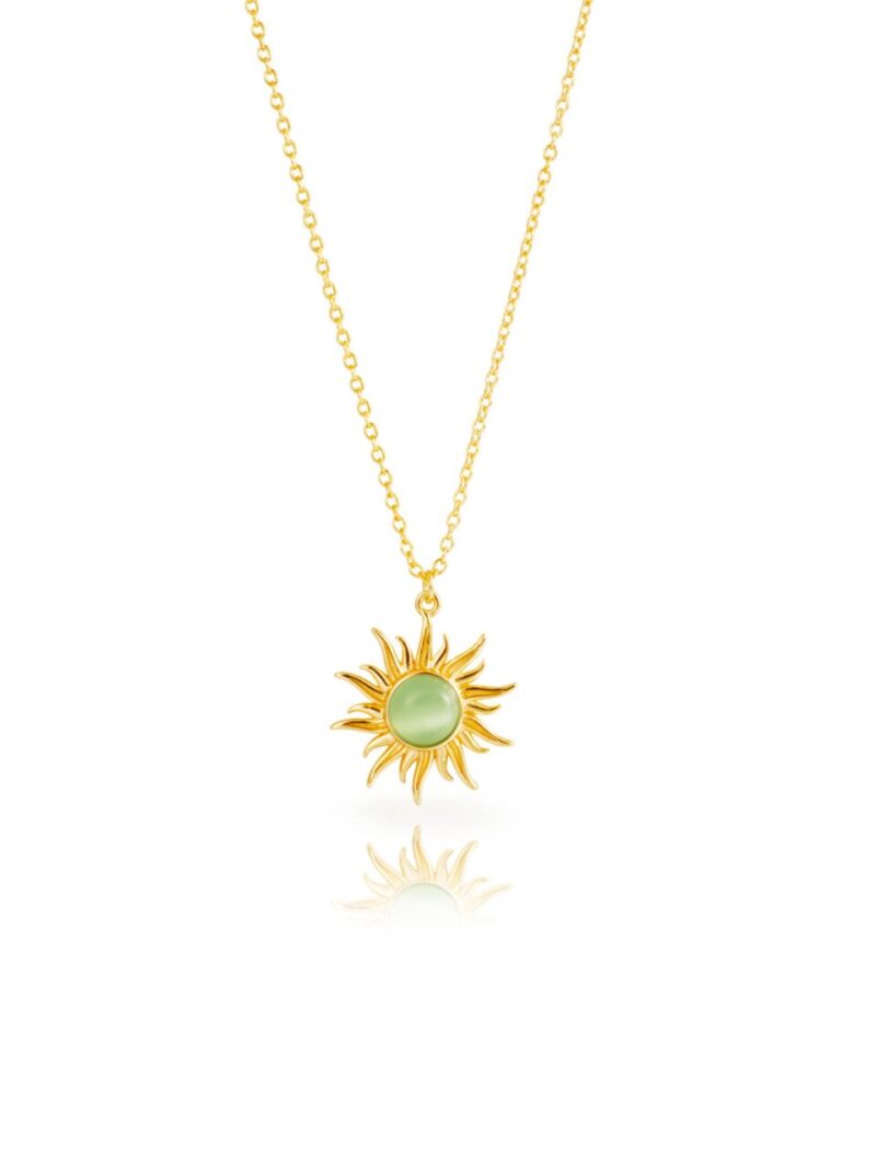 collar lucero agata verde
