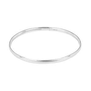 Pulsera Brazalete Plata Caña