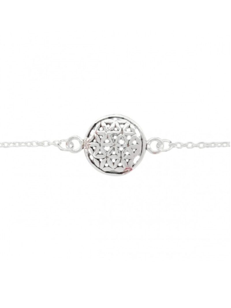 pulsera flor vida