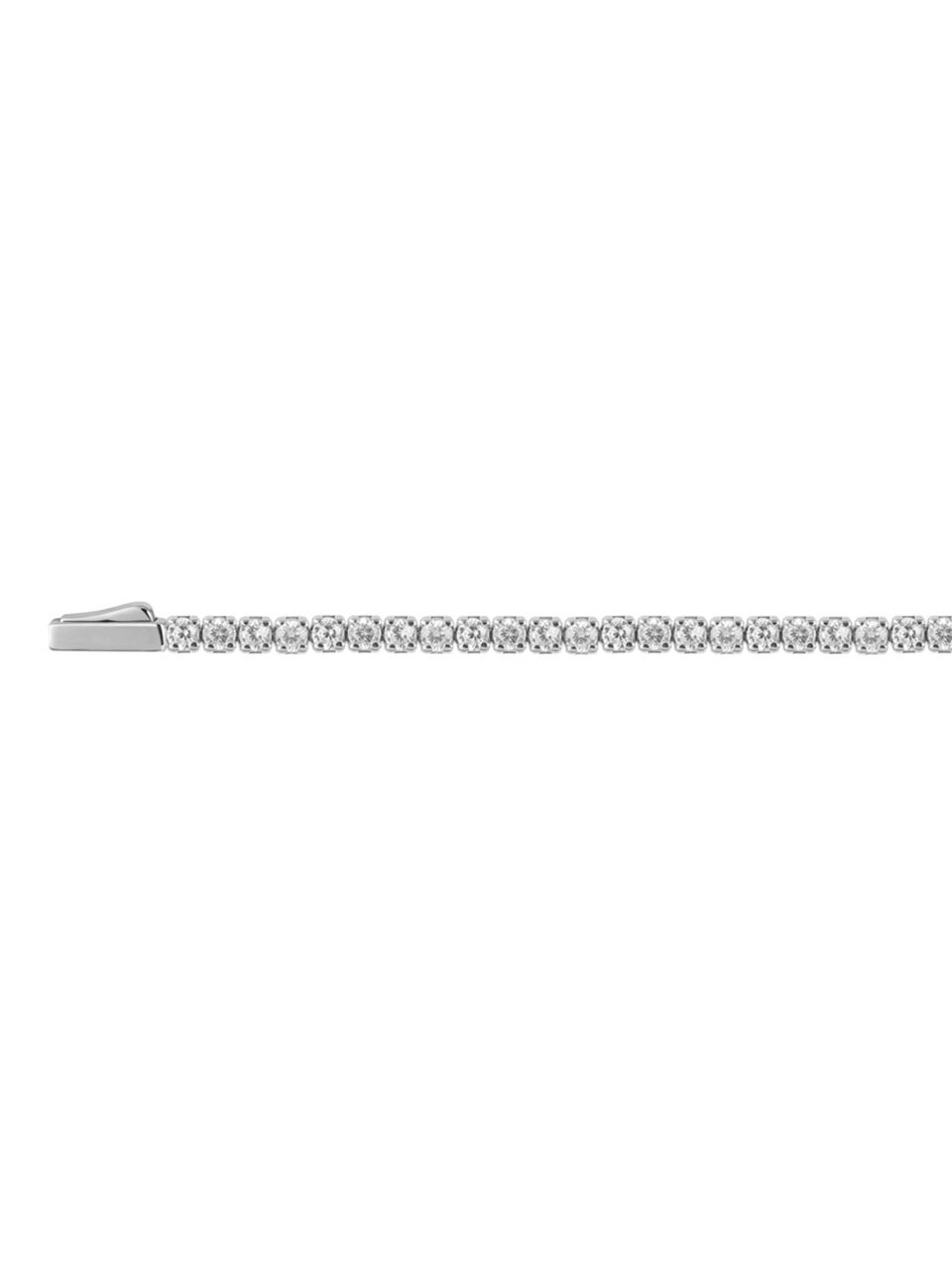 pulsera riviere plata