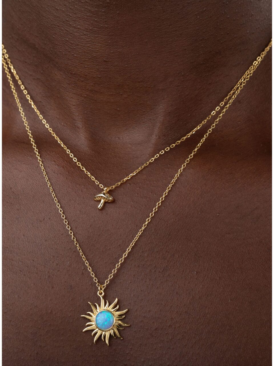 collar lucero opalo