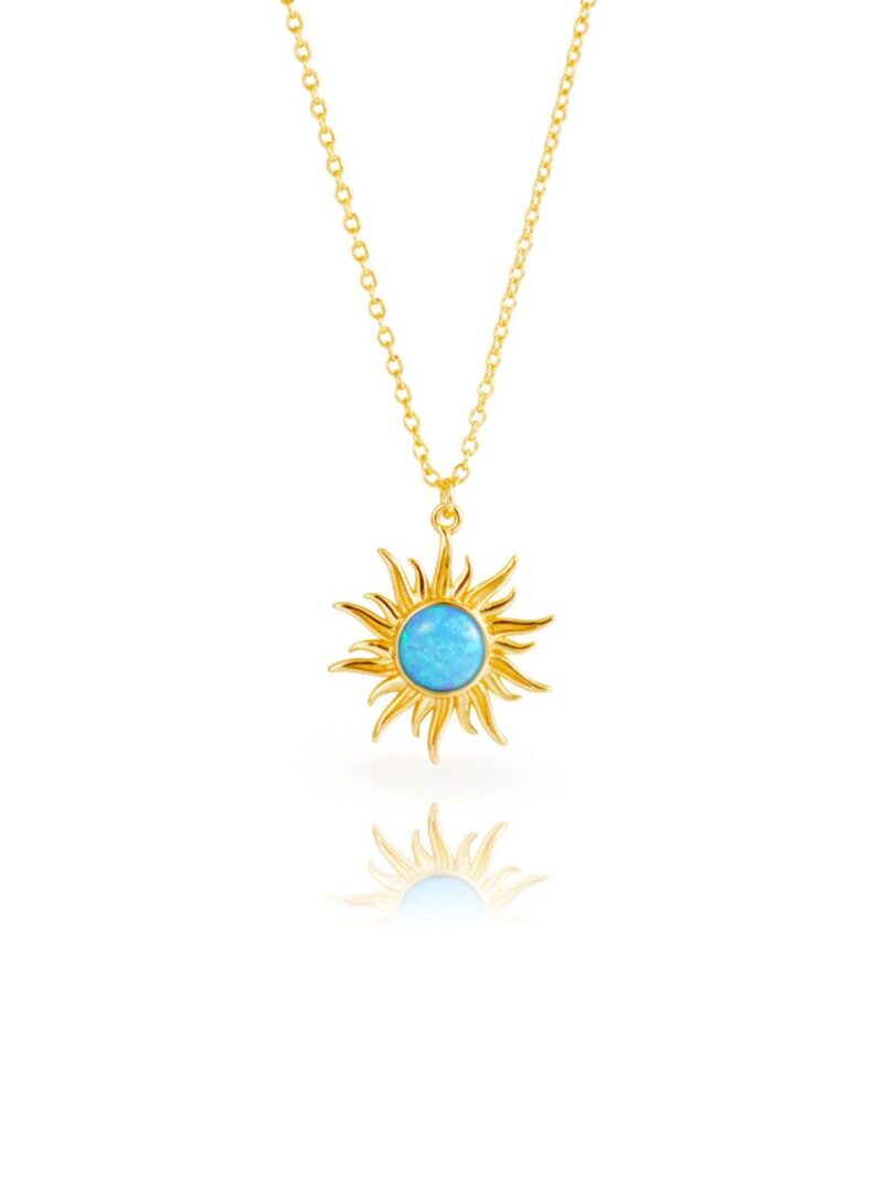 collar lucero opalo