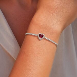 Pulsera Riviere Corazón
