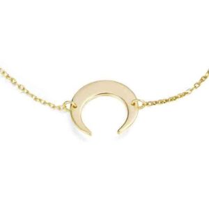 Pulsera Luna Invertida Dorado