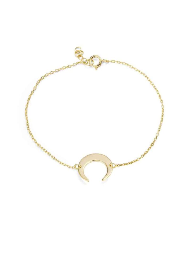 Pulsera Luna Invertida Dorado