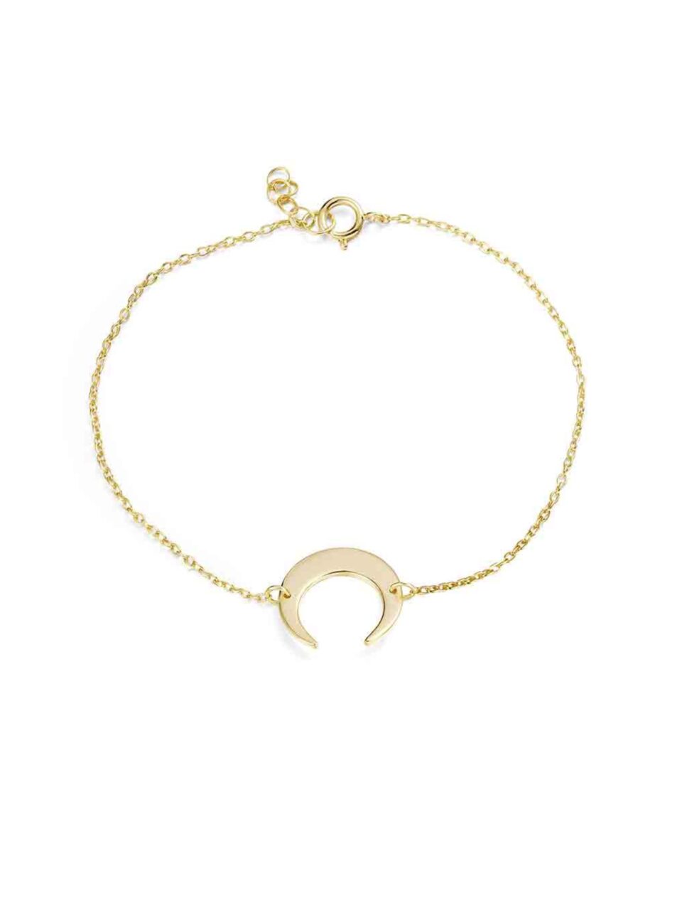 Pulsera Luna Invertida Dorado