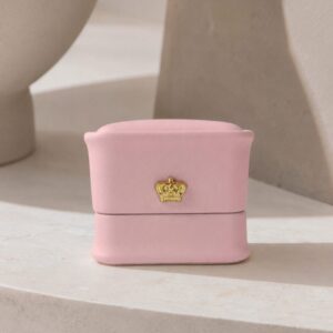 Caja Anillo Rosa Corona