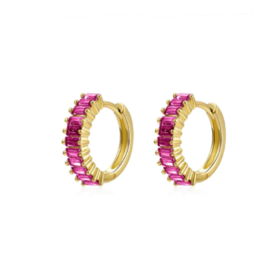 Pendientes Aro Mini Cristal