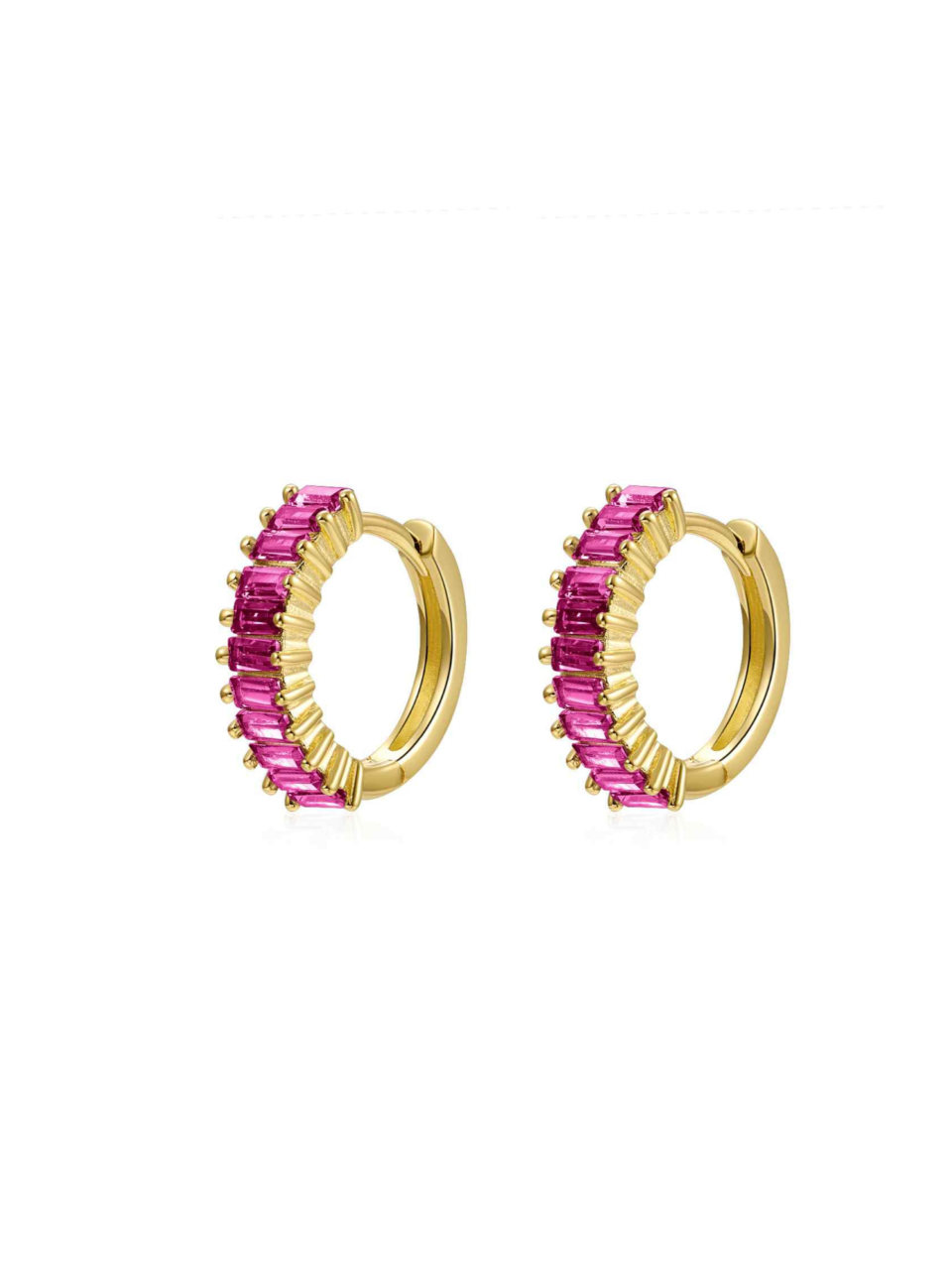 Pendientes Aro Mini Cristal