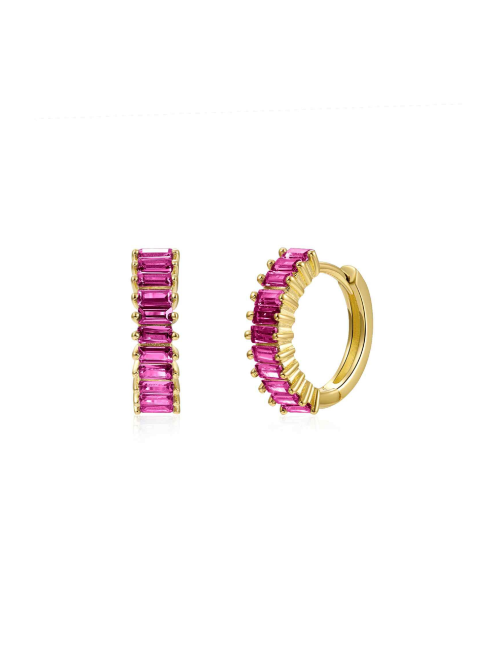 Pendientes Aro Mini Cristal