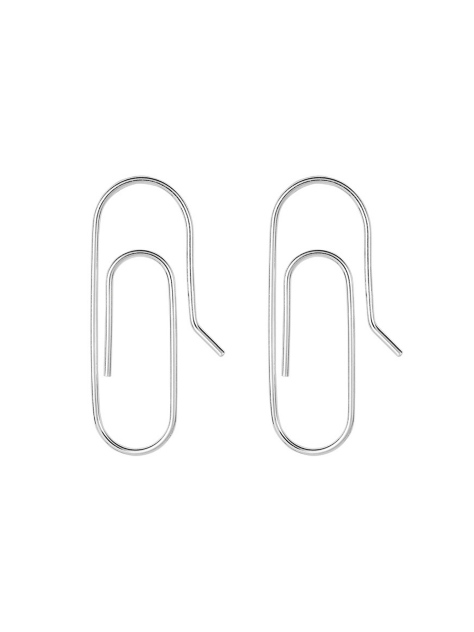 Pendientes Clip Plata