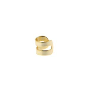 Ear Cuff Plata Baño Oro